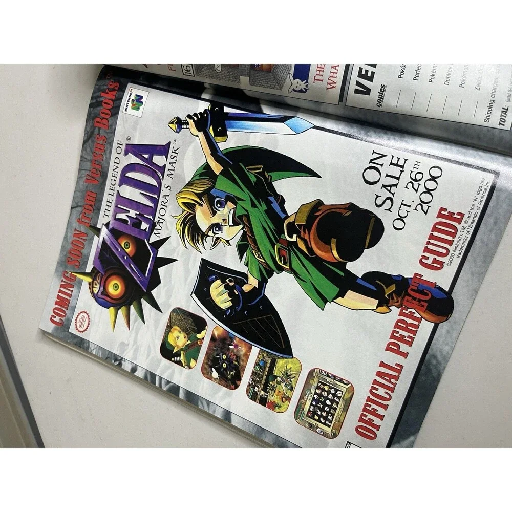 Pokemon Gold & Silver Adventure Guide Vol. 16 Versus Books Nintendo GBC